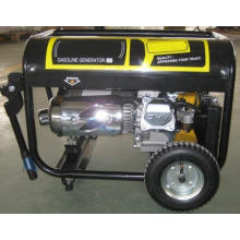 Бензиновый генератор с глушителем мотоцикла